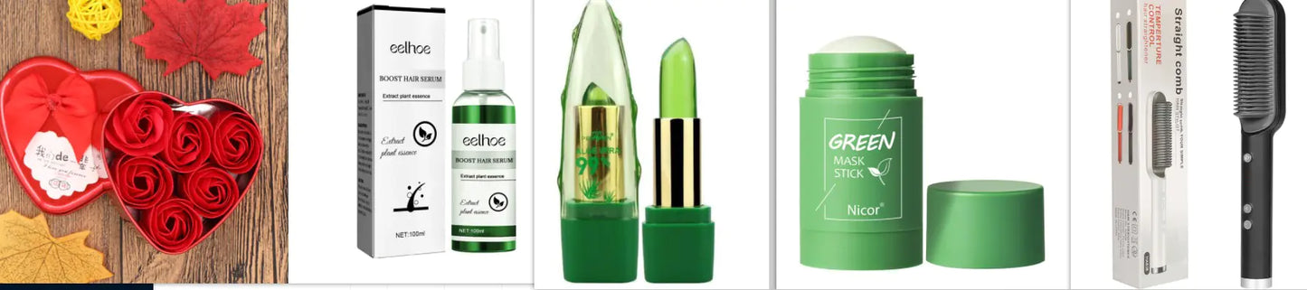 SleekPro™ 2-in-1 Hair Straightener Brush