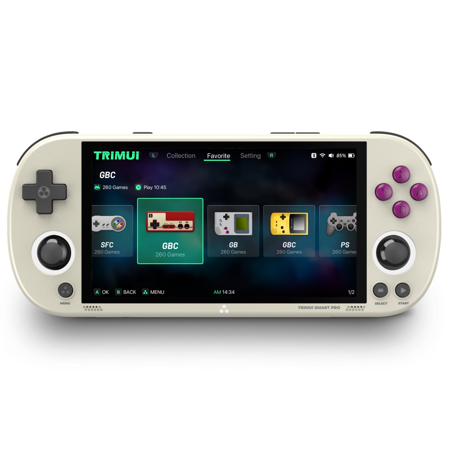 5-inch high-definition wireless open-source mini PS1 handheld game console
