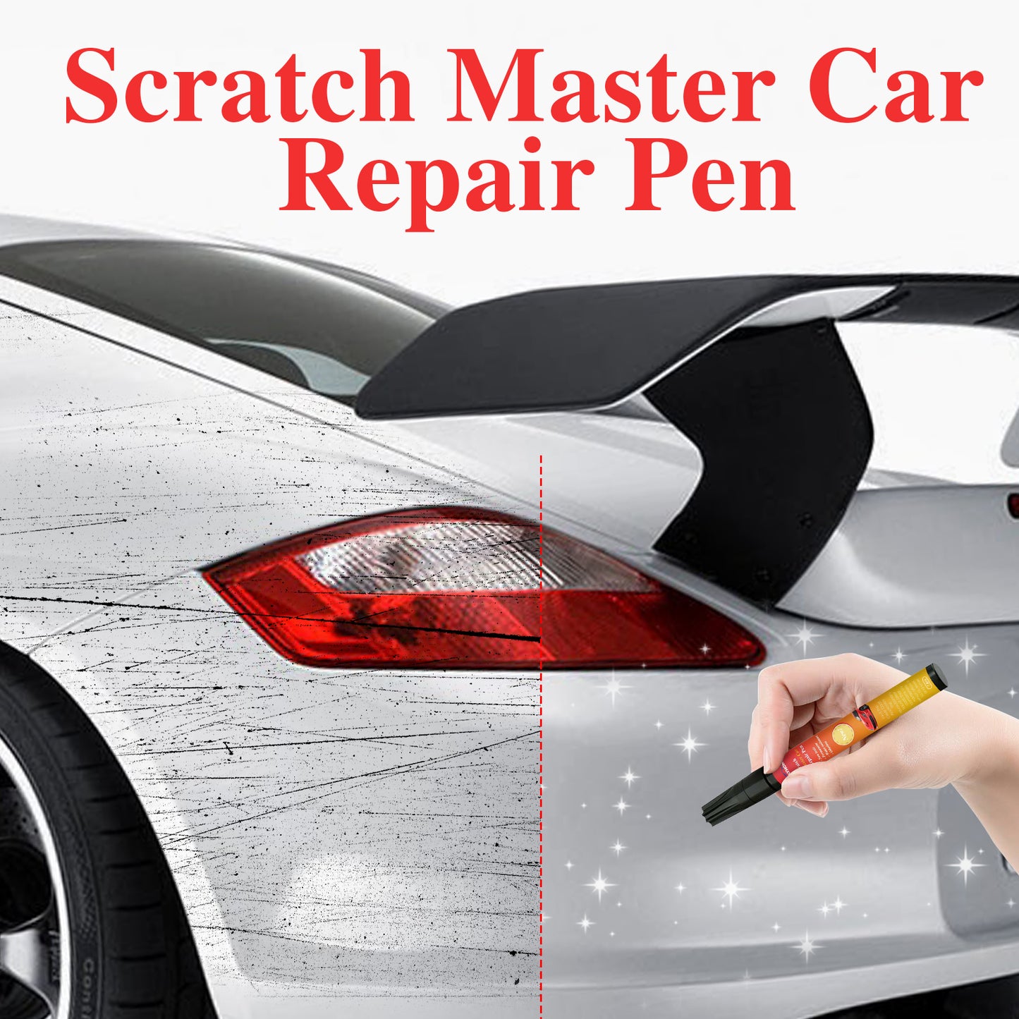 Car Scratch Repair Pen, Car Paint Surface Scratches Repair Special Mark Removal Repair Pen